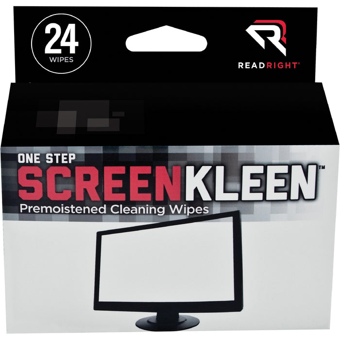 Read Right One Step CRT Screen Cleaning Wipes - REARR1209