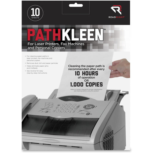 Read Right PathKleen Paper Path Cleaning Sheets - REARR1237 Advantus Corp