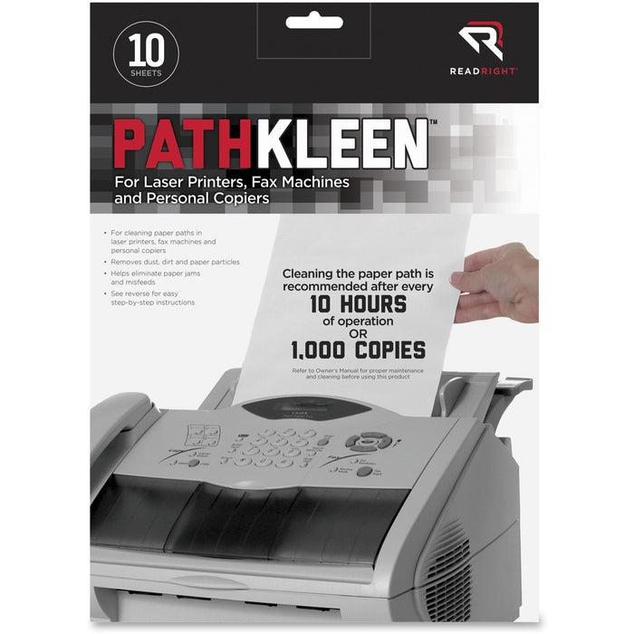 Read Right PathKleen Paper Path Cleaning Sheets - REARR1237