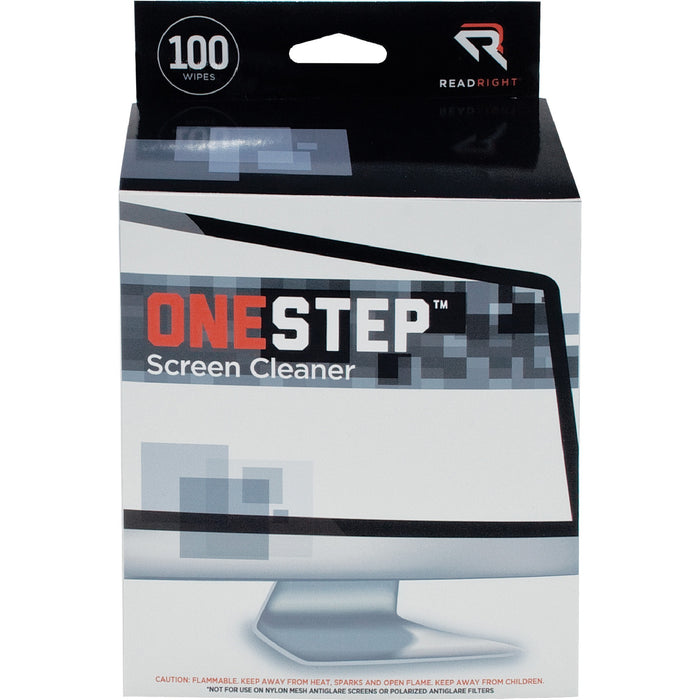 Advantus Read/Right One-Step Screen Cleaning Wipes - REARR1309