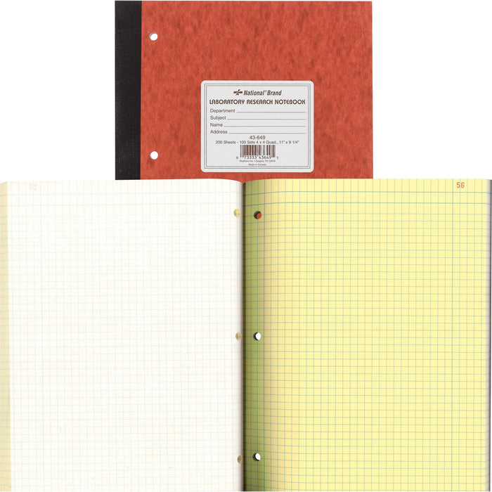 Rediform Laboratory Research Notebook - RED43649