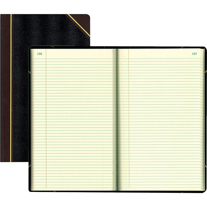 Rediform Texhide Cover Record Books with Margin - RED57151