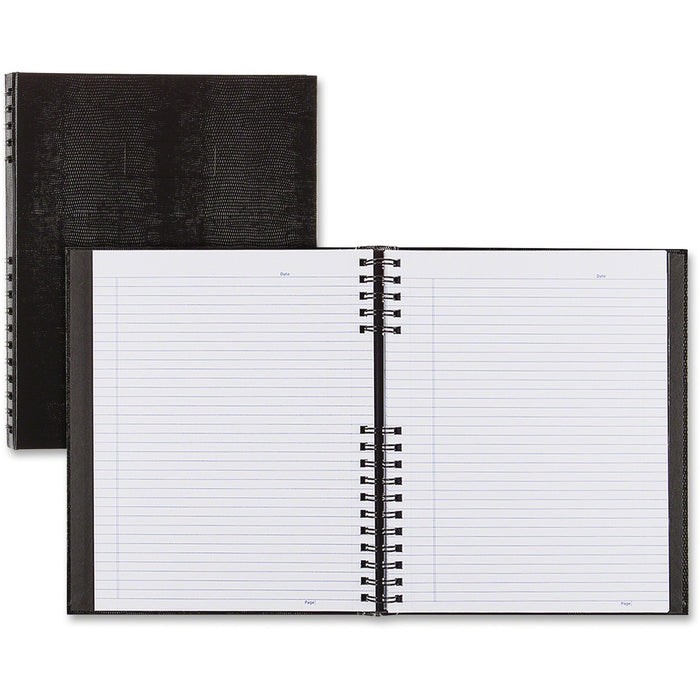 Rediform NotePro Twin - wire Composition Notebook - Letter - REDA10150BLK