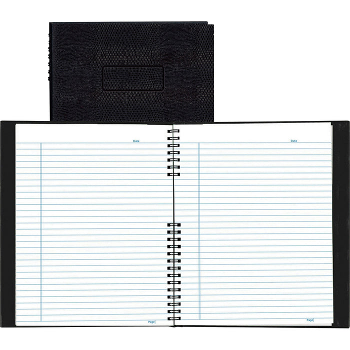Rediform NotePro Twin - wire Composition Notebook - Letter - REDA10200BLK
