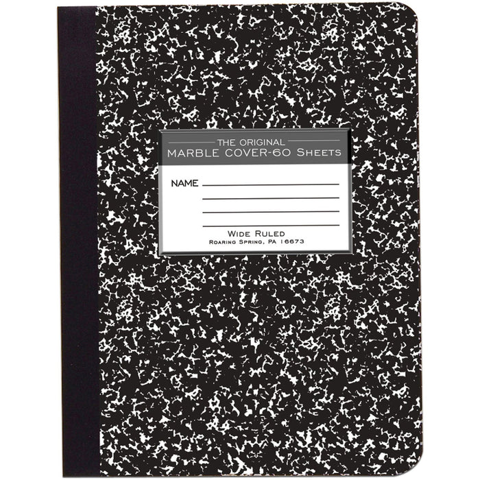 Roaring Spring Wide Ruled Hard Cover Composition Book - ROA77222