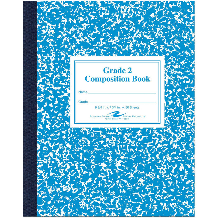 Roaring Spring Grade School Ruled Marble Flexible Cover Composition Book - ROA77921