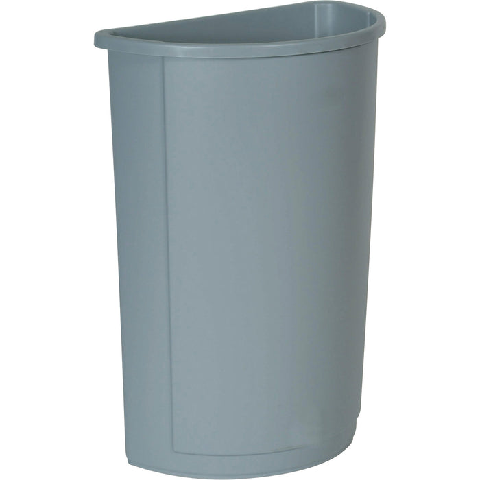 Rubbermaid Commercial Half Round Wastebaskets - RCP352000GY