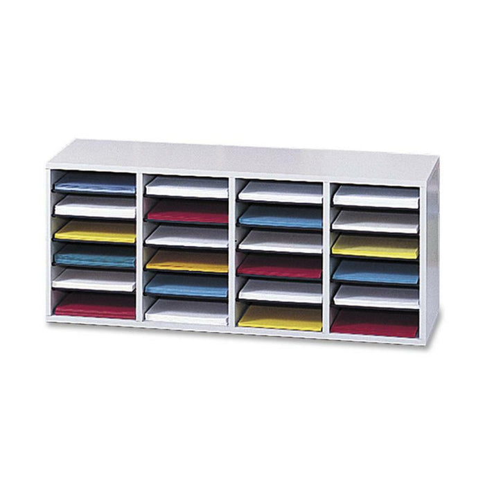 Safco Adjustable Shelves Literature Organizers - SAF9423GR