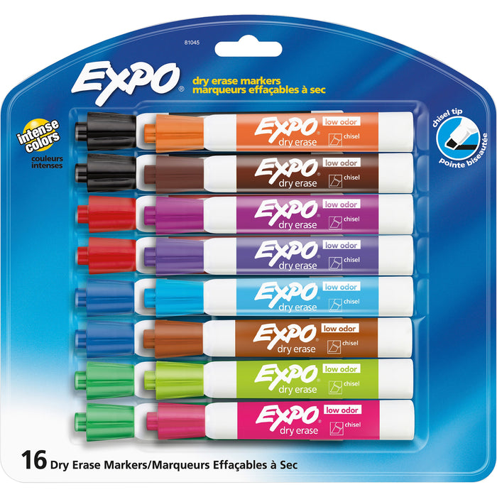 Expo Low-Odor Dry-erase Markers - SAN81045
