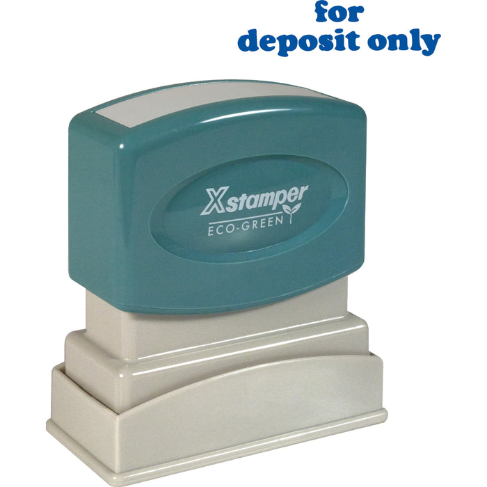 Xstamper "for deposit only" Title Stamp - XST1333