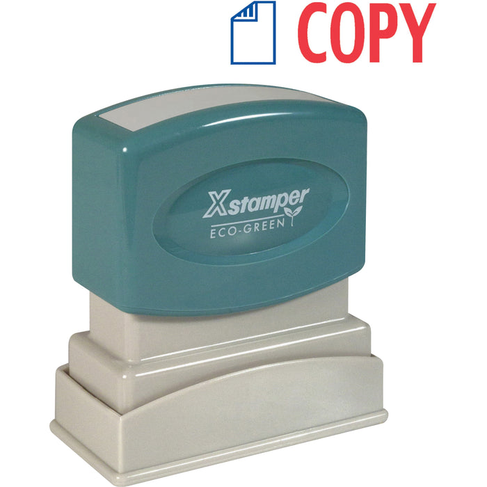 Xstamper COPY 2-color Pre-inked Stamp - XST2022