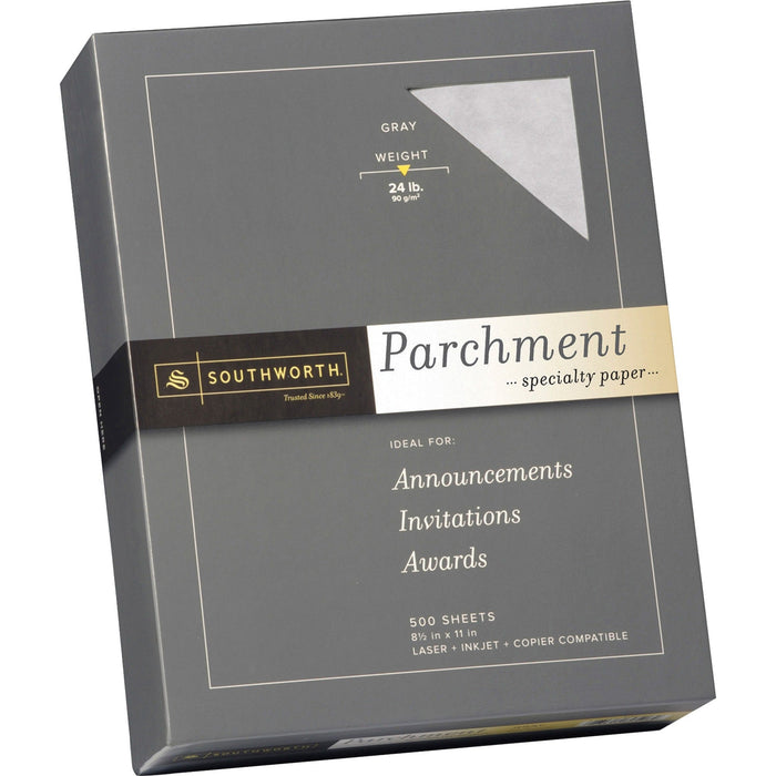 Southworth Parchment Specialty Paper - Gray - SOU974C Neenah Paper, Inc