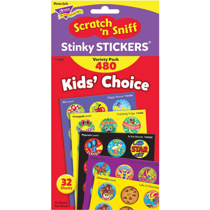 Trend Stinky Stickers Super Saver Variety Pack - TEPT089