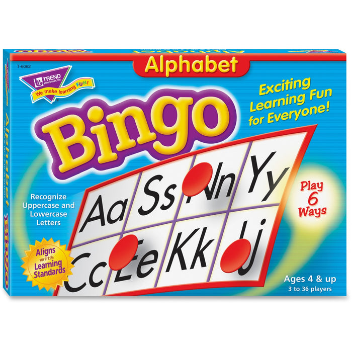 Trend Alphabet Bingo Learning Game - TEPT6062
