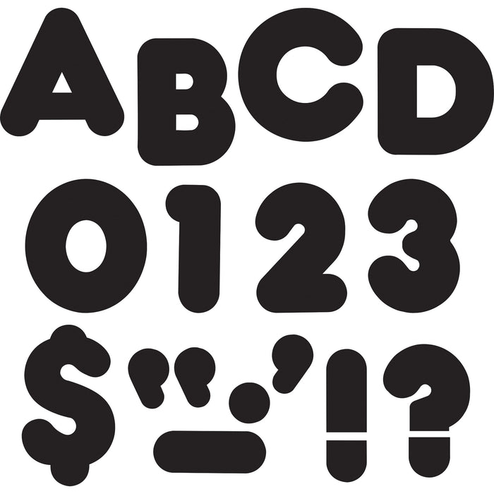 Trend 3" Casual Uppercase Ready Letters - TEPT79001