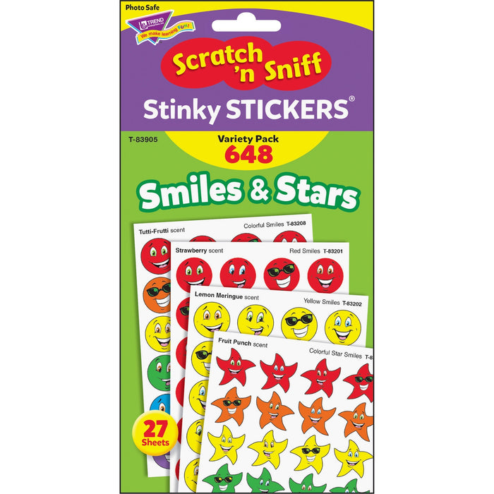 Trend Stinky Stickers Jumbo Variety Pack - TEPT83905