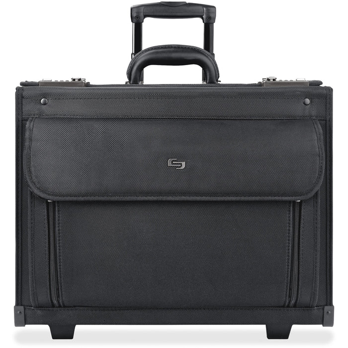 Solo Classic Carrying Case (Roller) for 17" Notebook - Black - USLB784