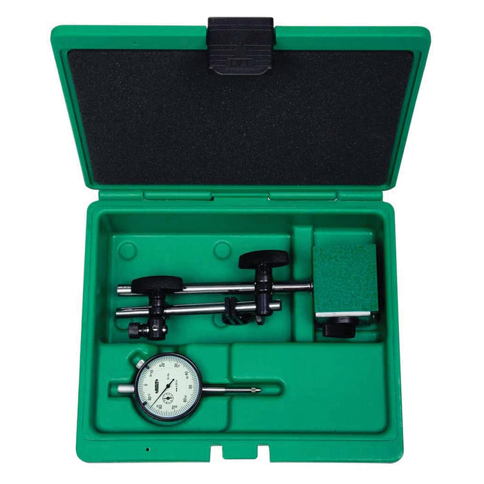 Insize USA LLC 5002-4E Magnetic Base & Dial Indicator