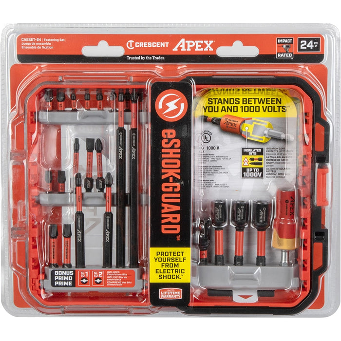 Apex CAESET-24 Ratcheting Screwdrivers