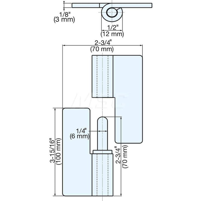 Sugatsune HNH-75CL