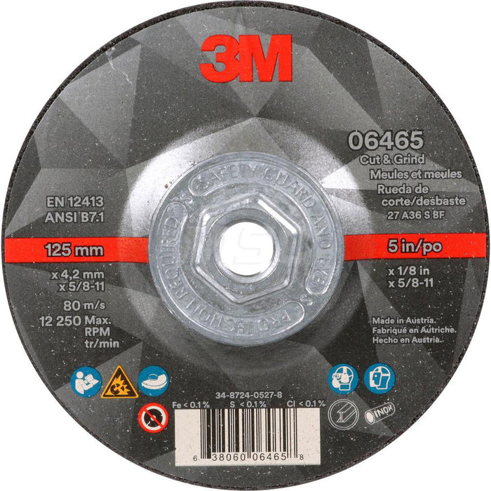 3M 7100245015 Depressed Center Wheel Type 27