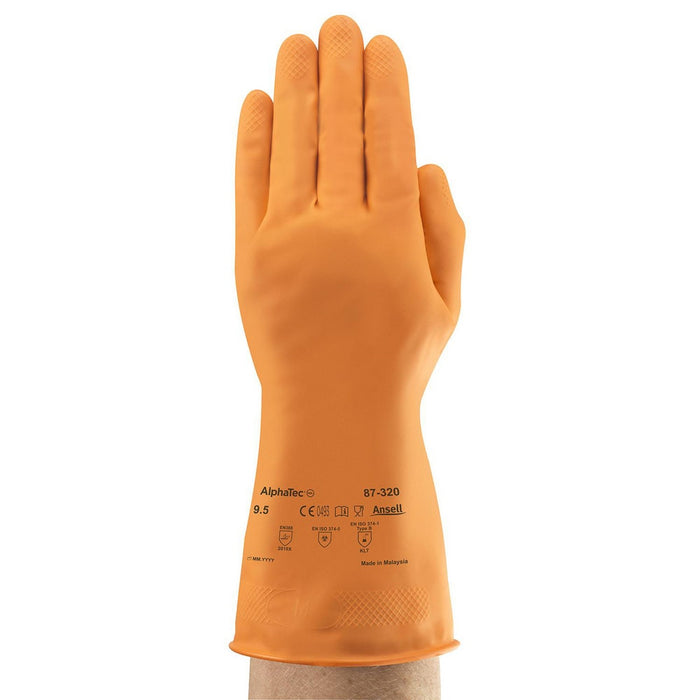 Ansell 87-320095 Gloves Chemical Resistant