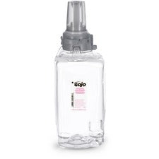 Gojo ADX-12 Clear/Mild Handwash Refill - 1.32 quart - Push Pump Dispenser - Hand, Skin - Moisturizing - Clear - Dye-free, Fragrance-free, Rich Lather, Bio-based - 3 / Carton