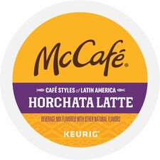 McCaf&eacute;&reg; K-Cup Horchata Latte - Compatible with Keurig Brewer - Medium - Per Box - 24 K-Cup - K-Cup - Horchata Latte - Kosher - 4 / Carton