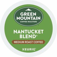 Green Mountain Coffee Roasters K-Cup Nantucket Blend Coffee - Compatible with Keurig Brewer - Regular - Medium - K-Cup - 24 / Box