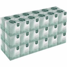 Kleenex Professional Naturals Facial Tissue Cube for Business - 8.30" Width x 7.80" Length - White - Fiber - 90/Box - 36 / Carton