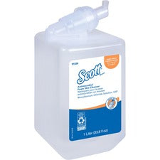 Scott&reg; Antimicrobial Foam Skin Cleanser - 1.06 quart - Push Pump Dispenser - Skin - Moisturizing - Antibacterial - Clear - Hygienic, Unscented - 6 / Carton