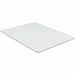 Lorell Tempered Glass Chairmat - Floor, Pile Carpet, Hardwood Floor, Marble - 36" Length x 46" Width x 0.250" Thickness - Rectangular - Tempered Glass - Clear - 1 Each
