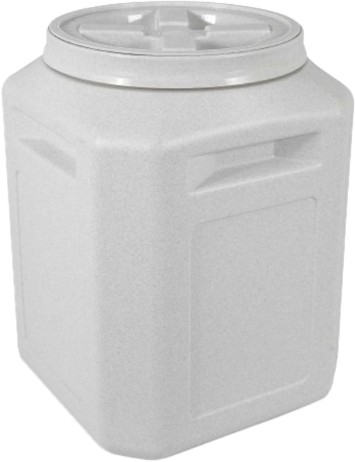 Vittles Vault 4330 Pet Food Container, 30 lb Capacity, Plastic, Granite Stone, Airtight, Twist Cover/Lid, 14 in L