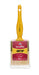 Wooster Q3108-2-1/2 Paint Brush, Pearl/White/Yellow, Plastic Handle, 2-1/2 in W, Flat Sash Brush, 2-7/16 in L Bristle