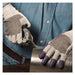 G60 PURPLE NITRILE Cut-Resistant Gloves, EN388: 4340, 9.45" Long, Large (Size 9), Black/White, 12 Pairs/Carton