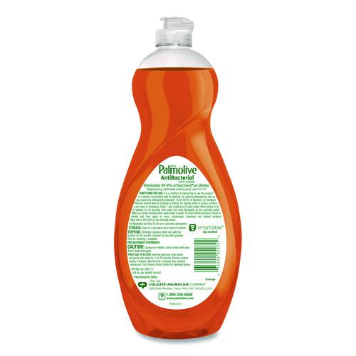 Ultra Antibacterial Dishwashing Liquid, Orange Scent. 32.5 oz Bottle