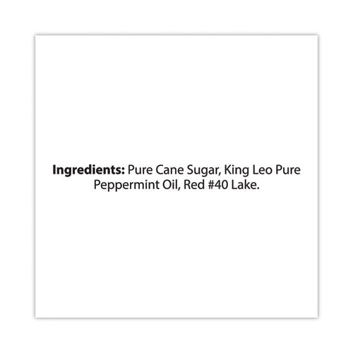 King Leo Sweets Snack Boxes - Peppermint - Individually Wrapped - 5 lb