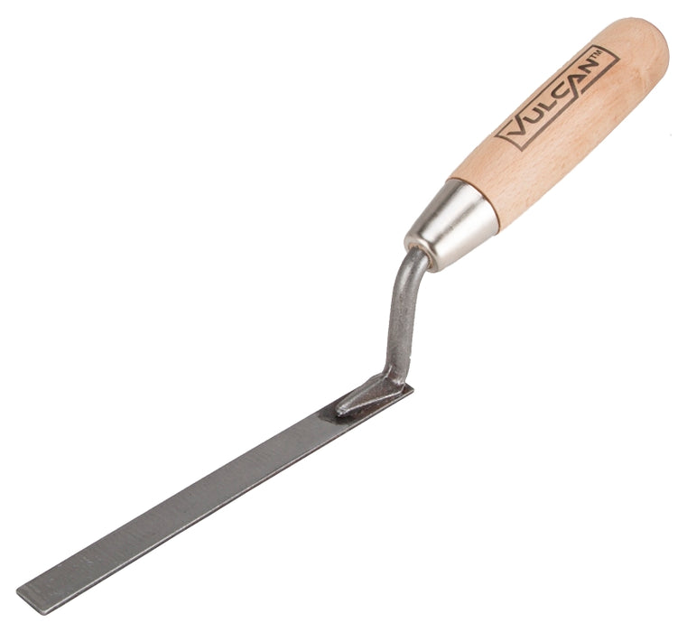 Vulcan 16562 Tuck Pointing Trowel, 6" L x 1/2" W, Steel, Ergonomic Handle
