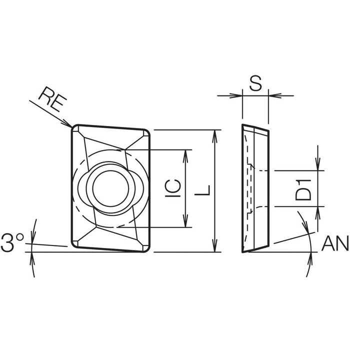 Kyocera 8850597 Milling