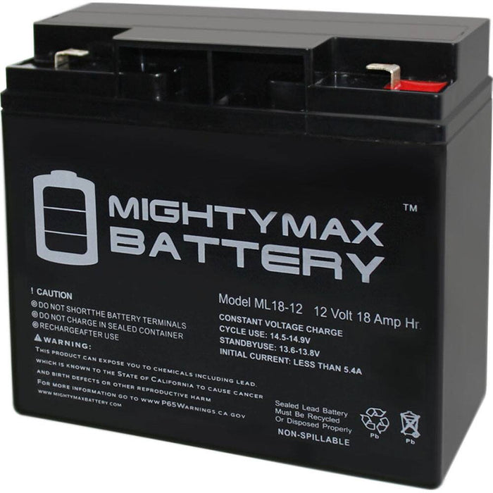 Mighty Max Battery ML18-12F2