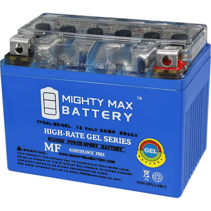 Mighty Max Battery YTX4L-BSGEL