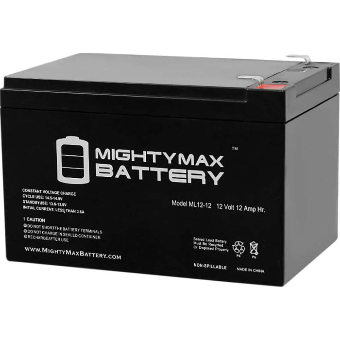 Mighty Max Battery ML12-12F2