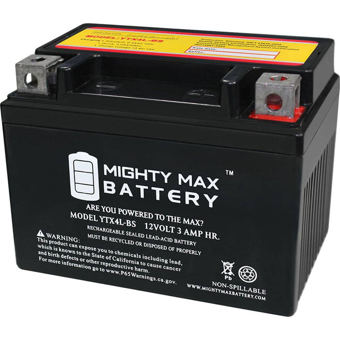 Mighty Max Battery YTX4L-BS