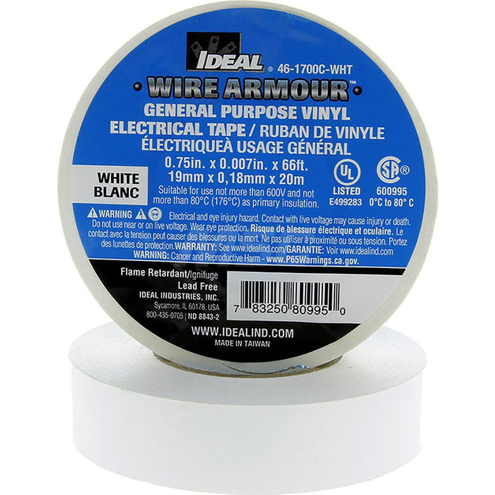 Ideal 46-1700C-WHT Electrical Tape