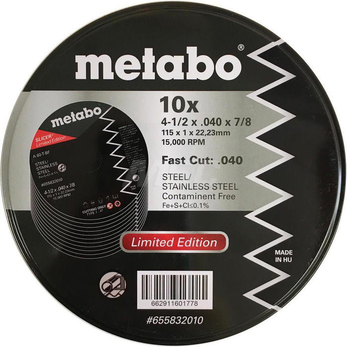 Metabo 655832010 Cut Off Wheels