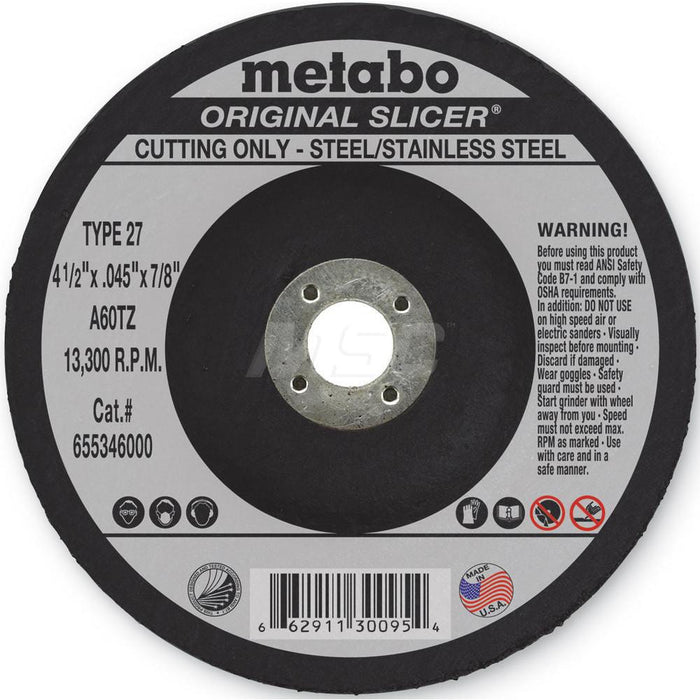 Metabo 655346000 Cut Off Wheels