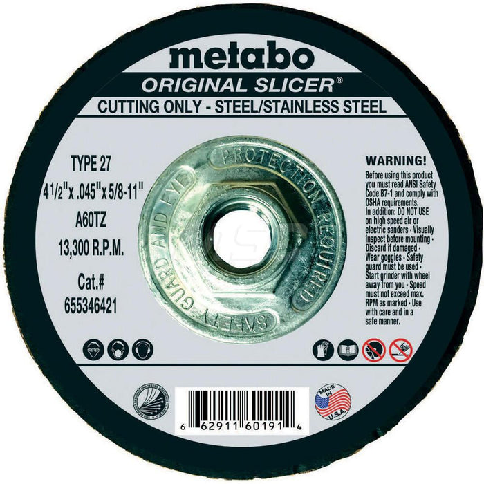 Metabo 655346421 Cut Off Wheels