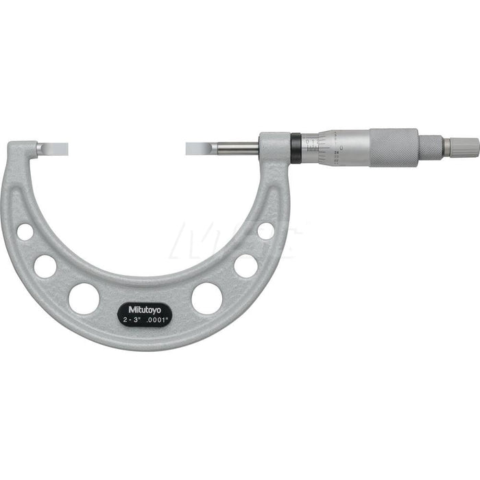 Mitutoyo 122-127-10 Blade Anvil Outside Micrometer