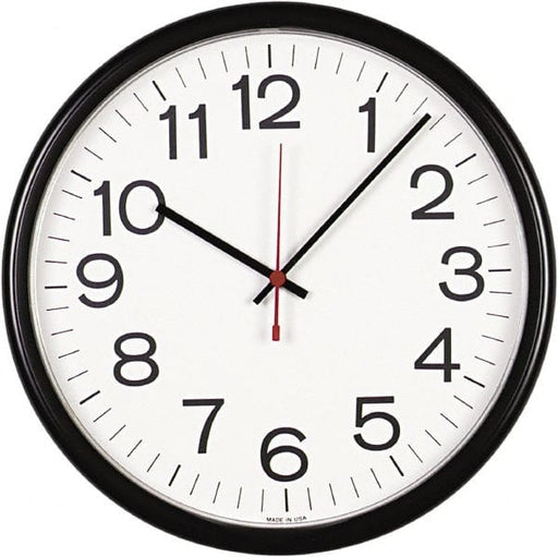 Universal Indoor/Outdoor Wall Clock - DS UNV11381 VMG FED FOUND PLATINUM - DS
