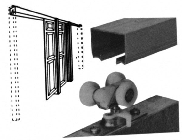 MSC 153068PF Door Track And Hardware